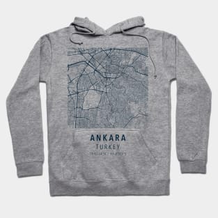 ankara simple map Hoodie